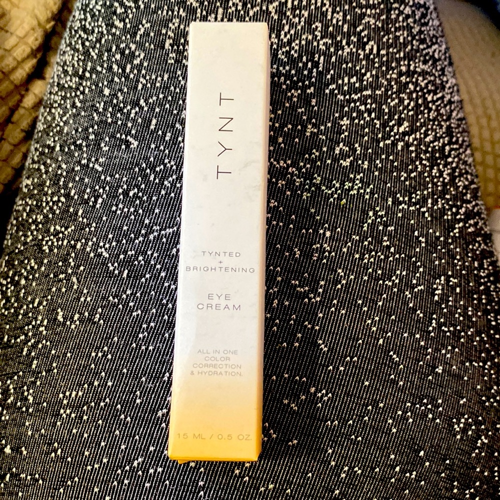 TYNT tinted & brightening eye cream.color correction & hydration 1.5 mL/0.5 oz